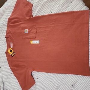 Loose fit xs men's Carhartt pocket tee new with tags